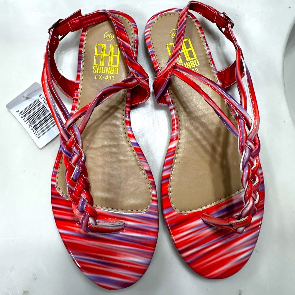 New Summer Sandals Size 40 = 8.5 US